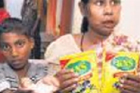 One-rupee rice, only on purchase of dish washing powder